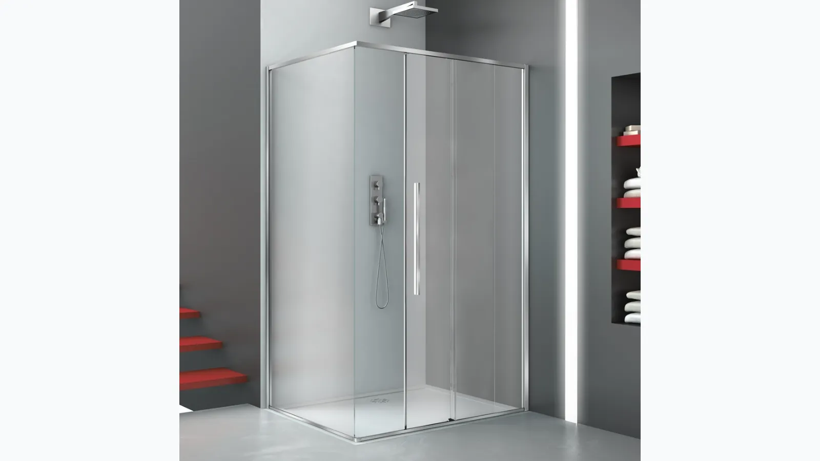 Zen XL Sliding Shower Box by Megius