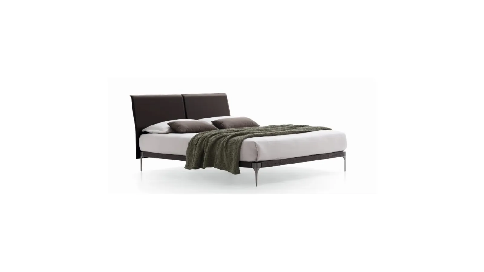 Ada bed with headboard by Ditre Italia