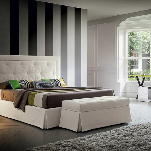 Fabric bed Adrian by Felis