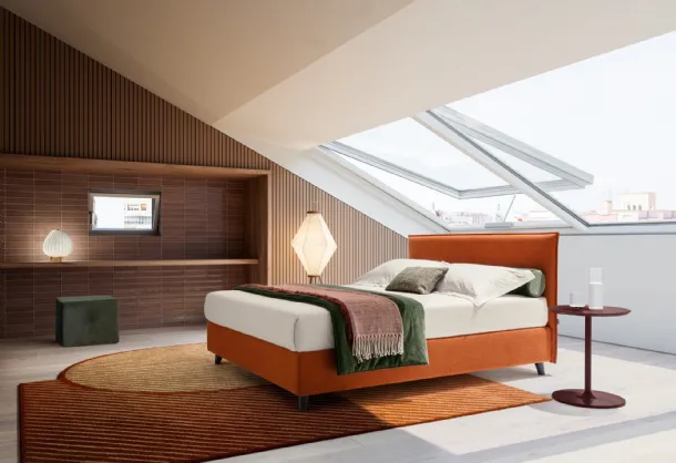 Bed with storage box Agata by Twils