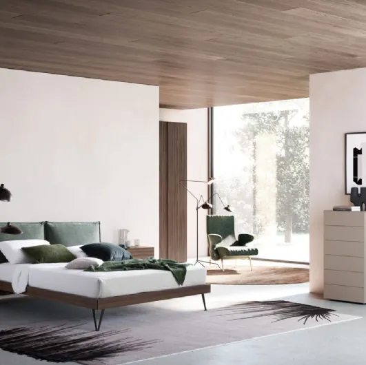 Alissa Night 14 Bed with Padded Headboard by Orme.
