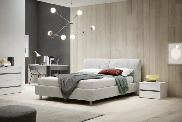 Belleville bed with storage box by Novamobili