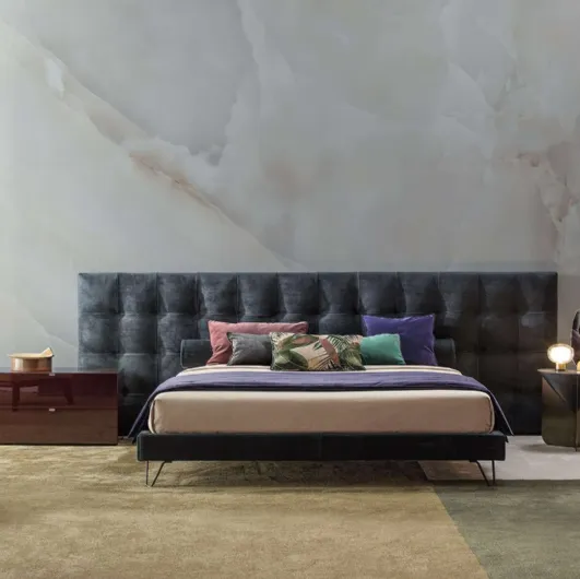Double bed Boiserie Oscar by Twils