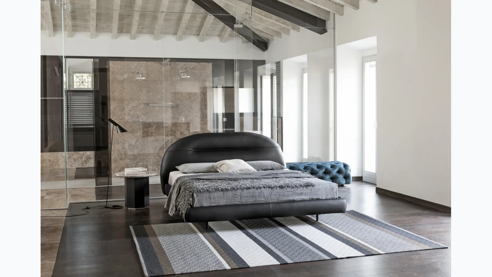 Brooklyn bed by Flexteam.