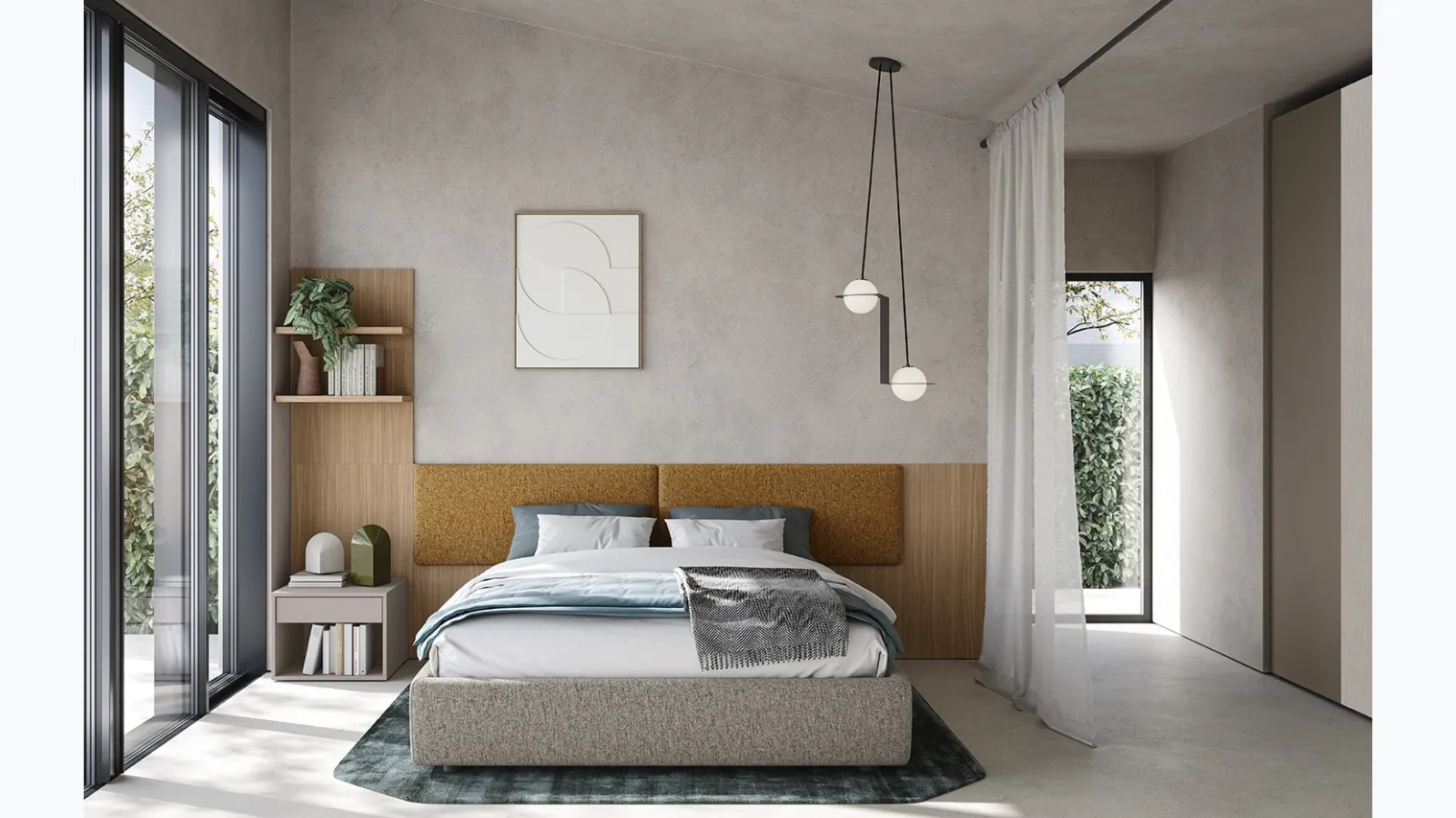 Columbini Casa Darsena bed