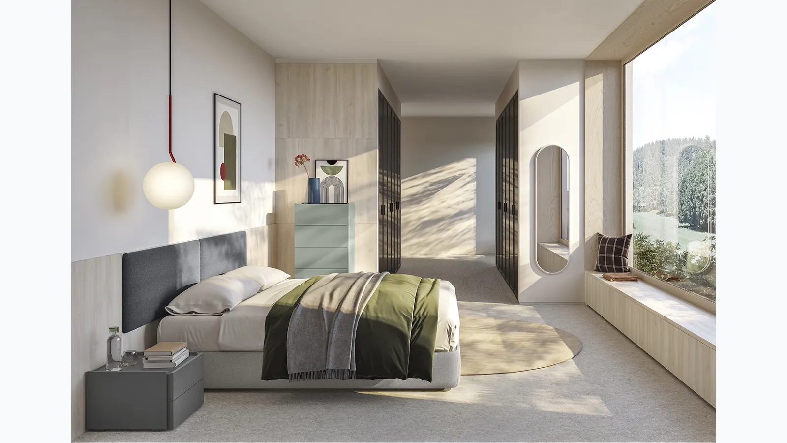 Translated text: 
Bed Darsena by Colomb