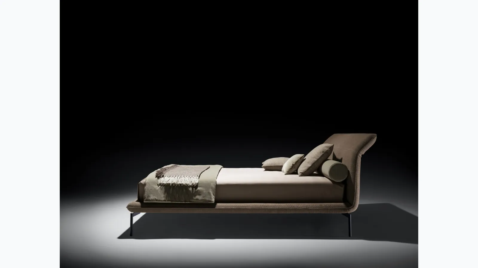 Upholstered fabric bed Elle by Twils.