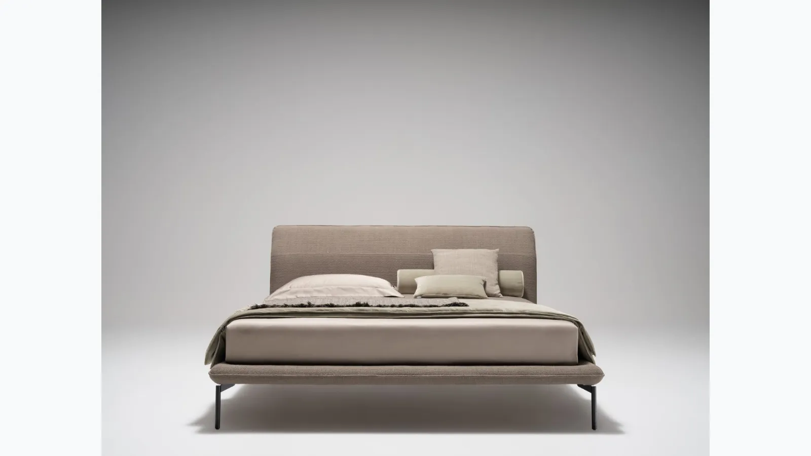 Upholstered fabric bed Elle by Twils.