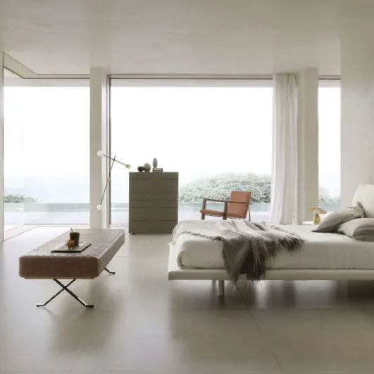 Upholstered fabric bed Fez by Presotto