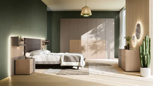 Double bed Giako Basic 12 by Orme