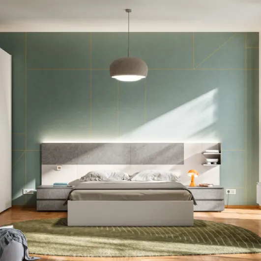 Giako Basic 13 double bed by Orme.