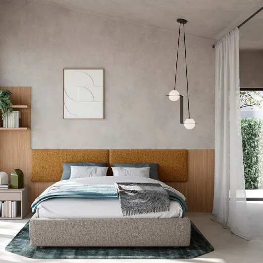Double bed Golf Darsena by Colombini Casa.