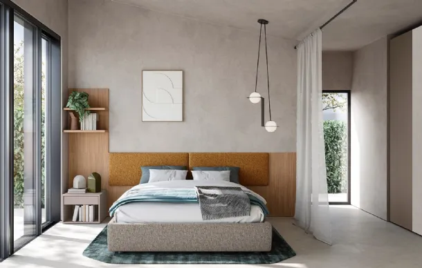 Double bed Golf Darsena by Colombini Casa.