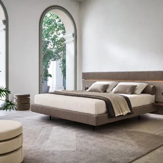 Infinito double bed with Twils storage box.