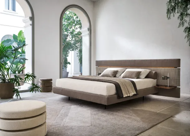 Infinito double bed with Twils storage box.