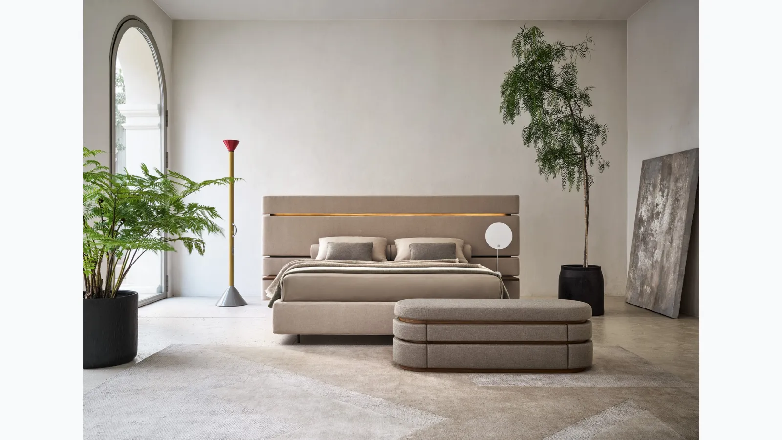 Infinity double bed with storage box by Twils