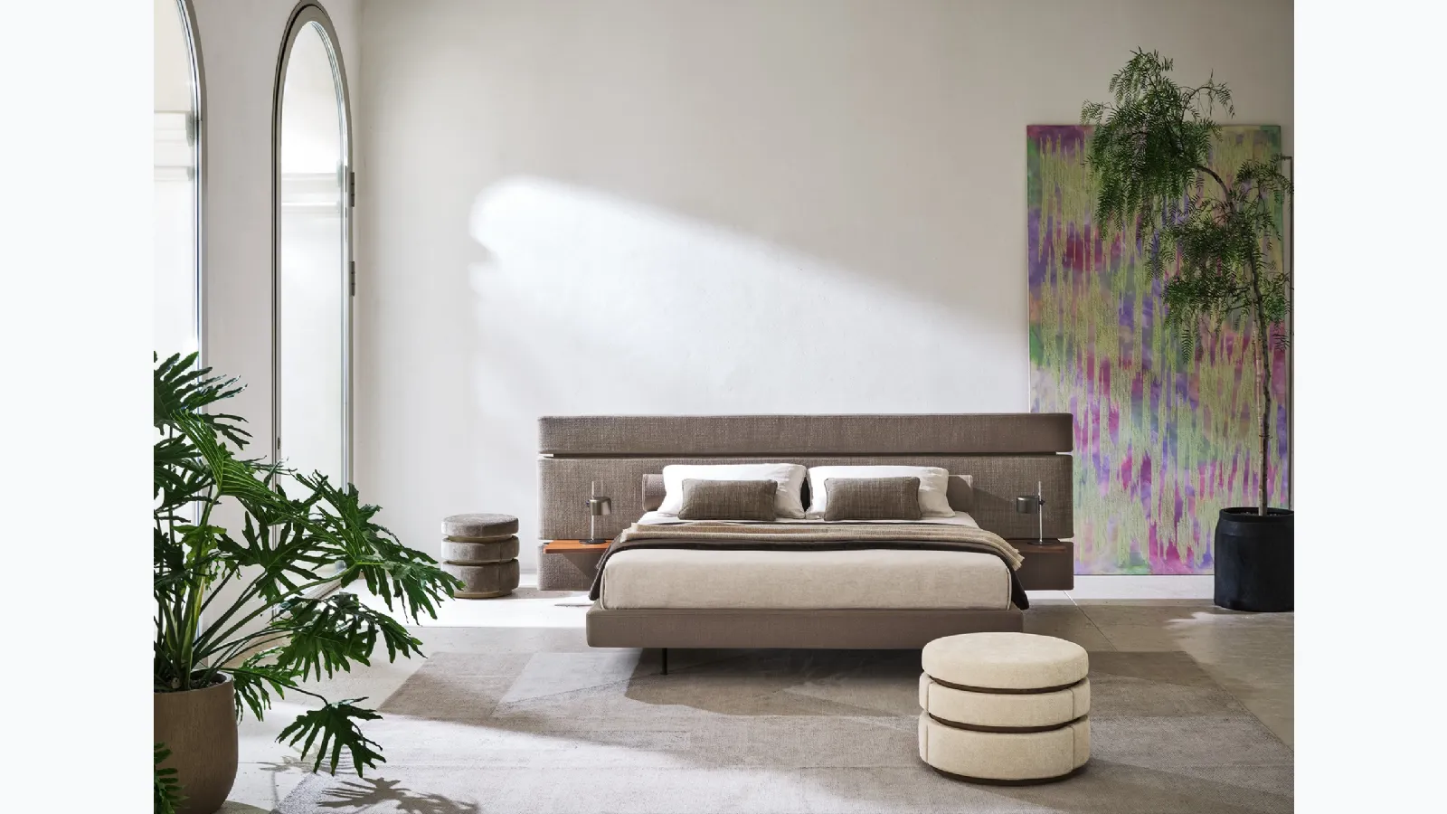 Infinity double bed with Twils storage box.