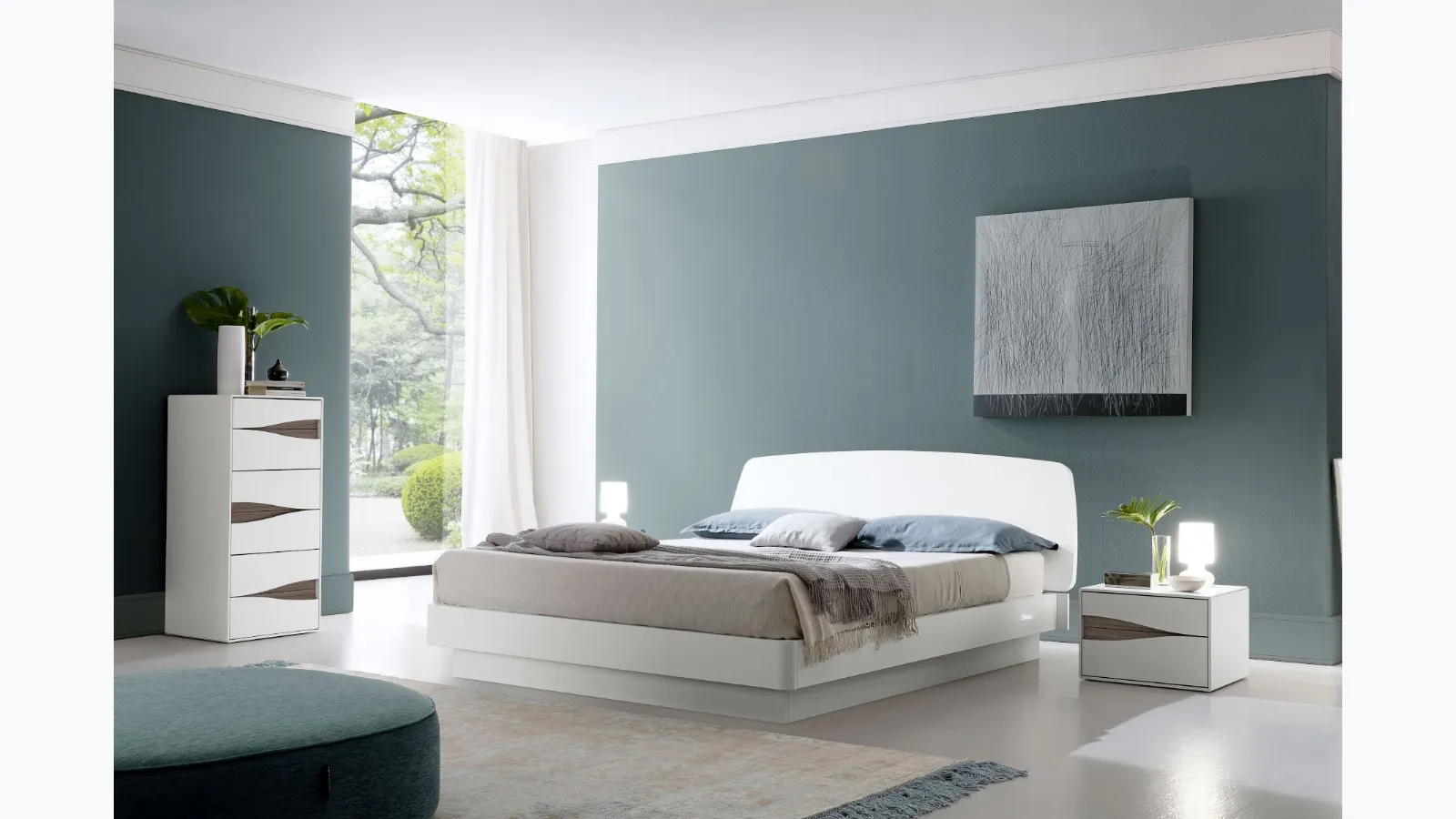 Infinity Bed with Oasis S75 headboard