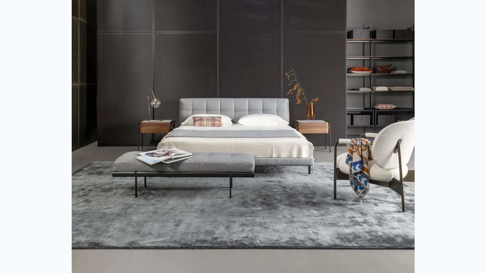 James double bed by Bonaldo