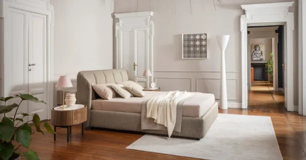 Jill storage bed by Calligaris