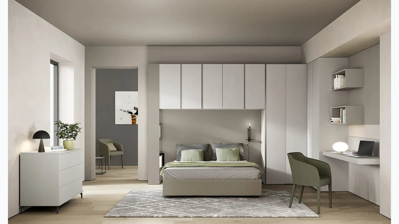 I read the Kant bed by Colombini Casa