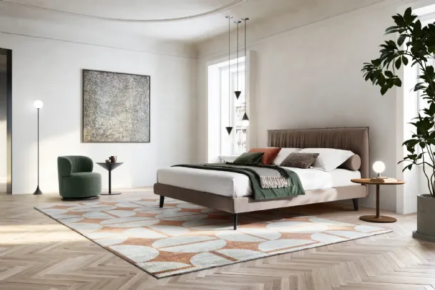 Karen upholstered bed by Twils