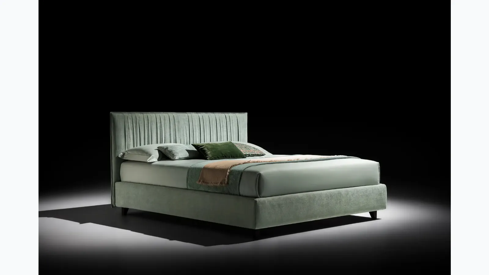 Karen upholstered bed by Twils