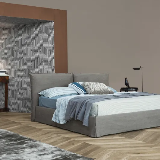 Lazy 015 fabric bed by Flexteam.