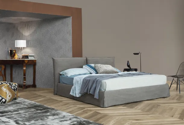 Lazy 015 fabric bed by Flexteam.