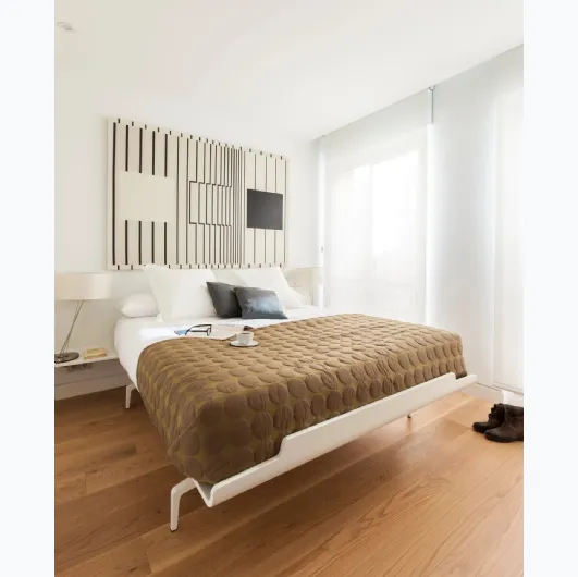 Wooden bed White by Alias