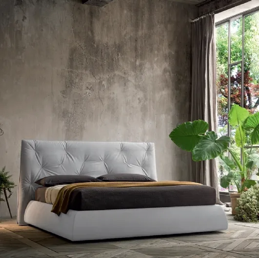 Bed with headboard Lenny by Felis