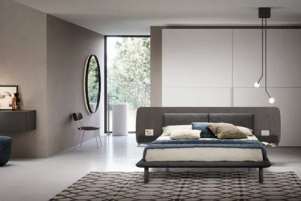 Matisse bed with Novamobili headboard.