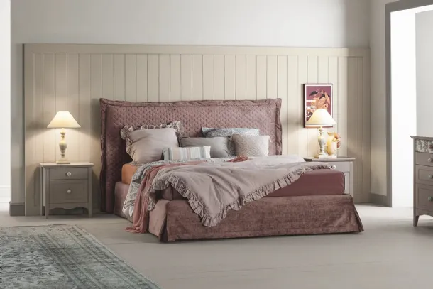 Morfeo double bed by Callesella.