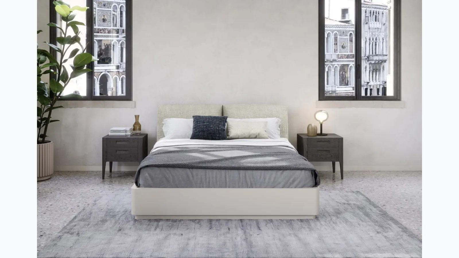 Nest bed with storage box by Novamobili.