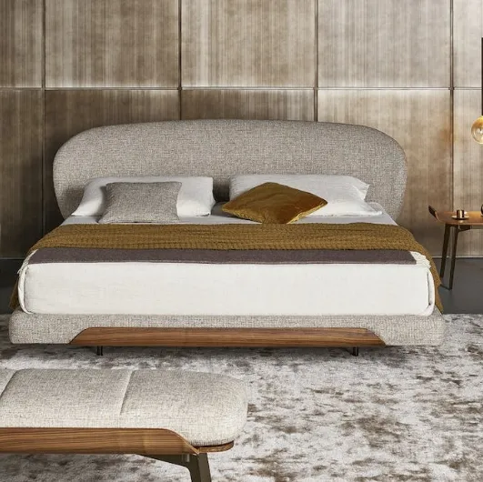 Bed with headboard Olos Bed by Bonaldo.
