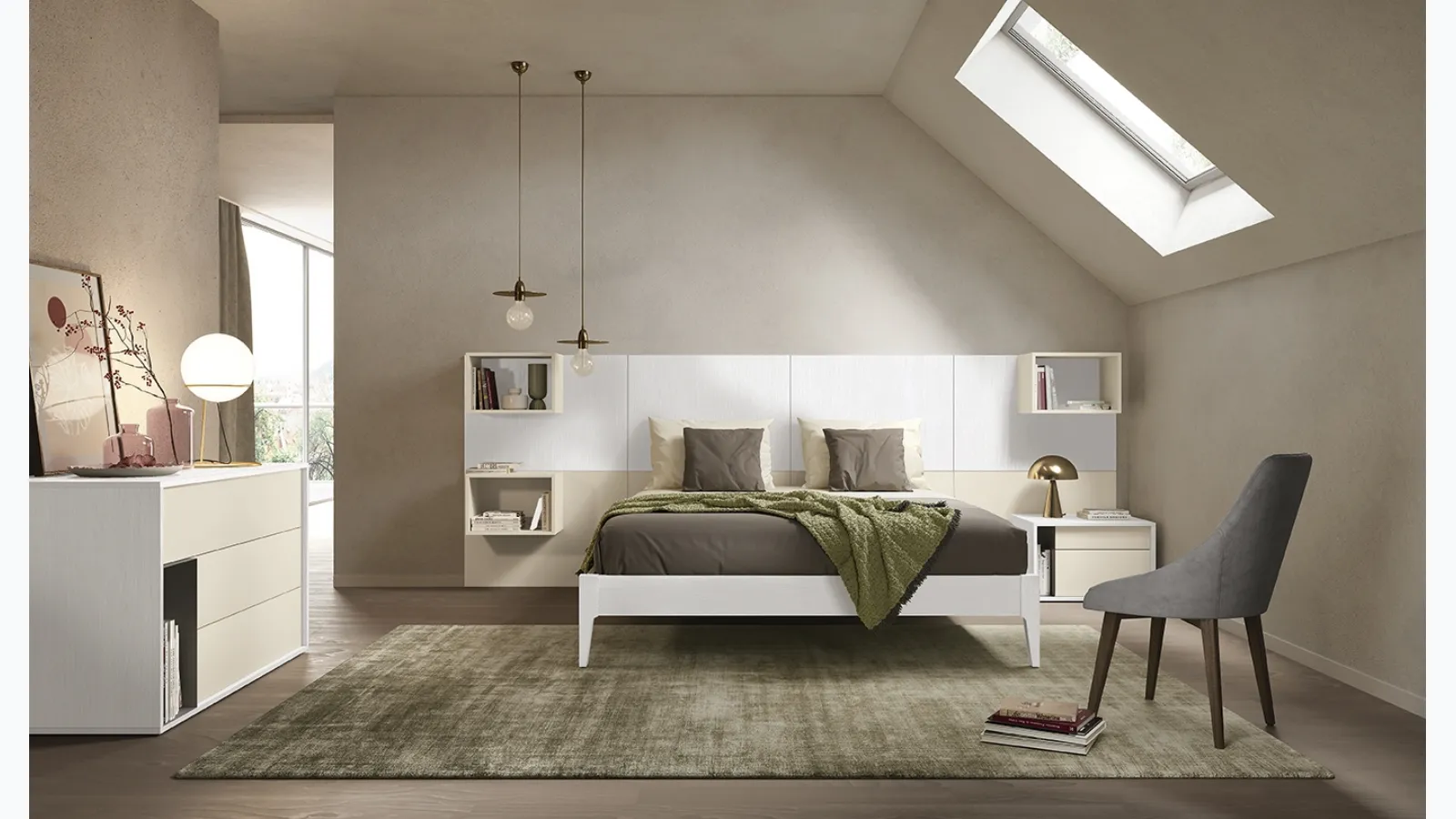 Pepita bed by Colombini Casa