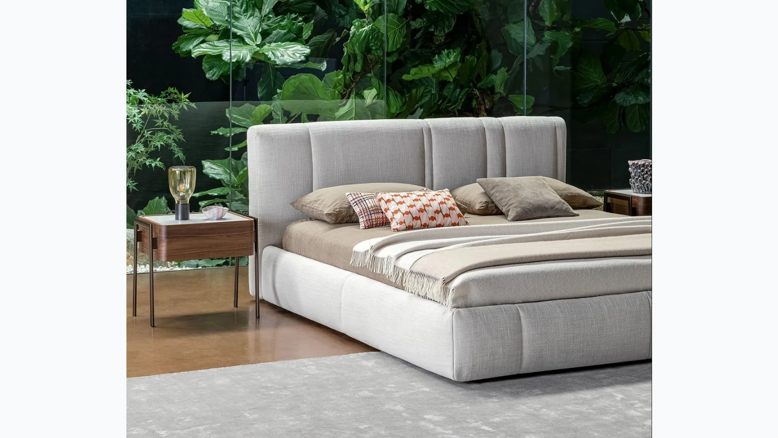 Rigoletto storage bed by Bonaldo