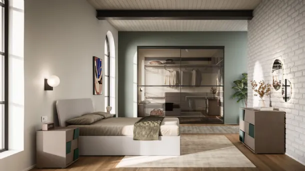 Double bed Shield Night 20 by Orme.