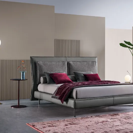 Bed with headboard SP2802 Basso by Twils.