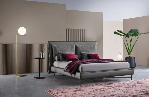 Bed with headboard SP2802 Low by Twils