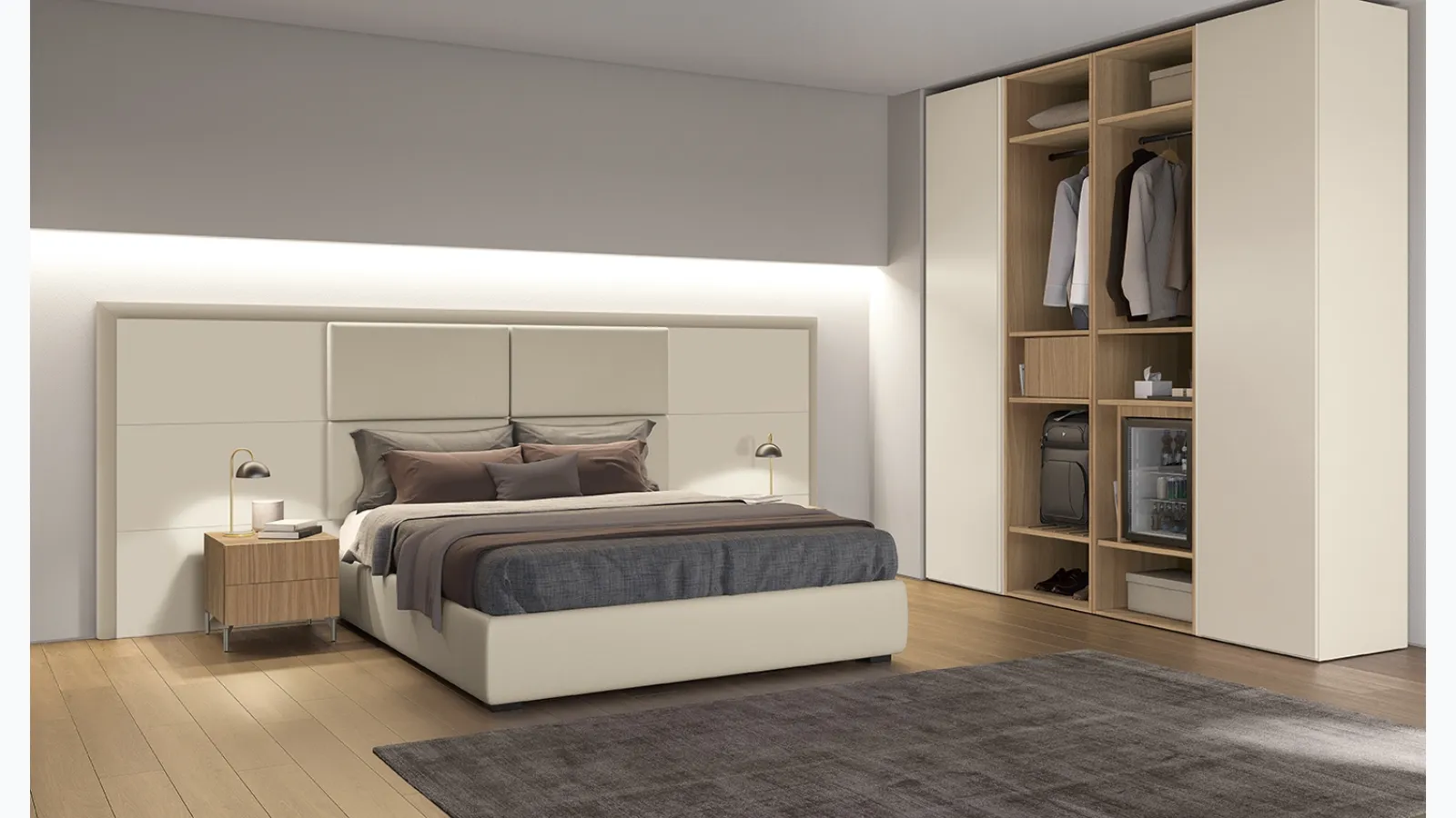 Superior Bed by Colombini Casa