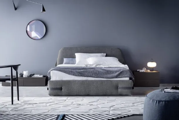 Tape bed with storage box by Novamobili.