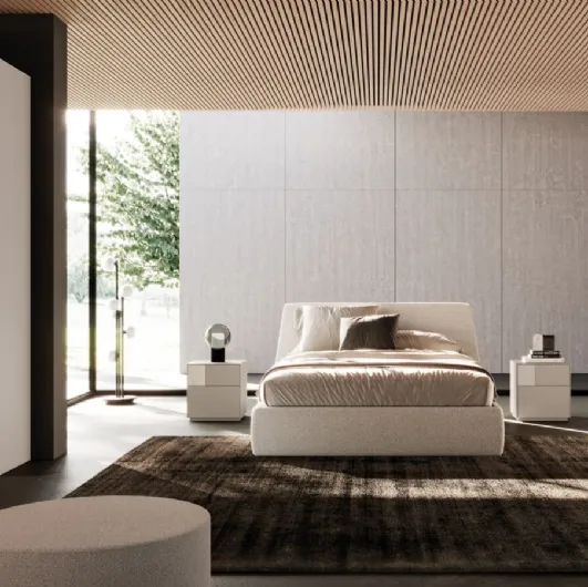 Tessa Night 37 bed upholstered in Orme fabric