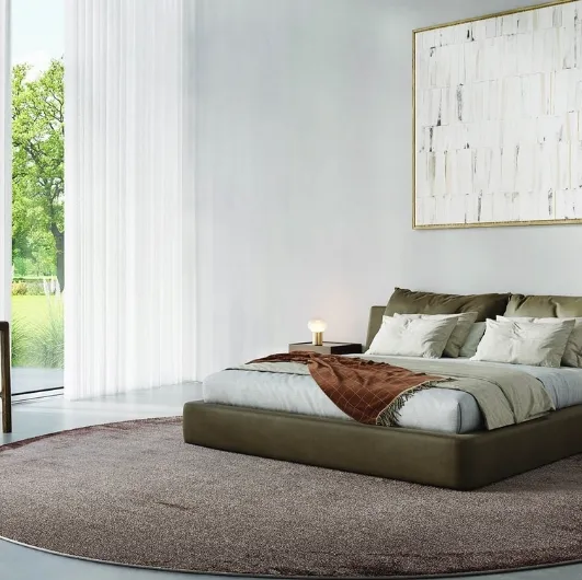 Leather bed 