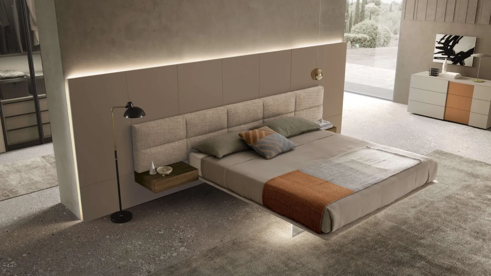 Presotto Wing bed.