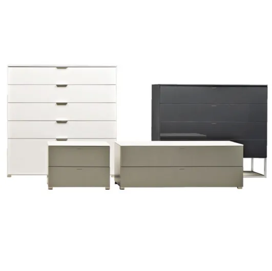Night Group 909 in matte or glossy lacquer by Molteni & C