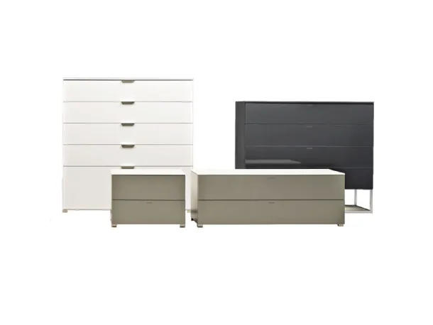 Night Group 909 in matte or glossy lacquer by Molteni & C