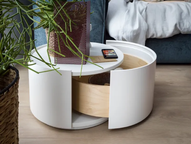 Allout bedside table by Novamobili