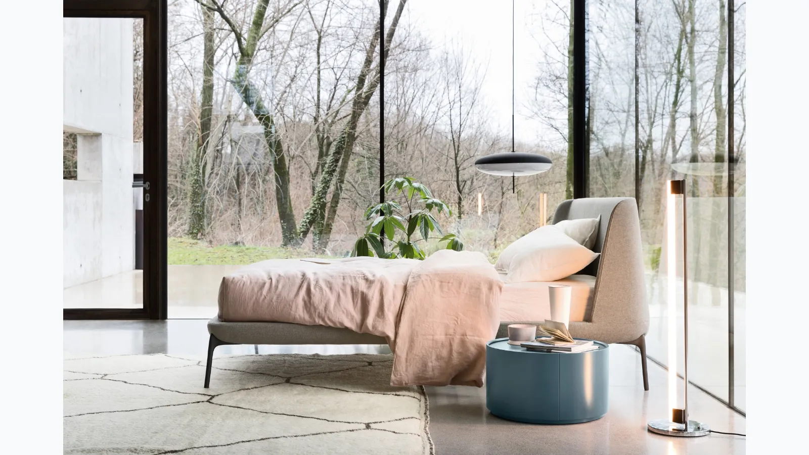 Allout bedside table by Novamobili