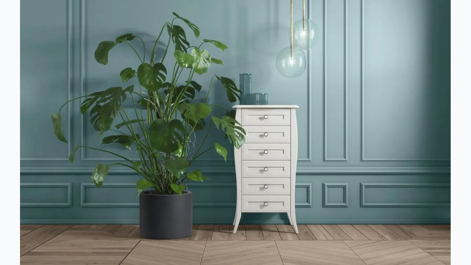 Arcadia Shabby Chic dresser by Colombini Casa.
